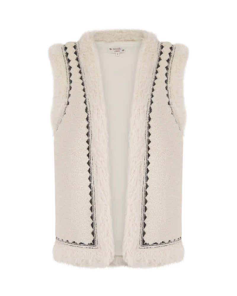 Nooki Dannika Gilet - Cream