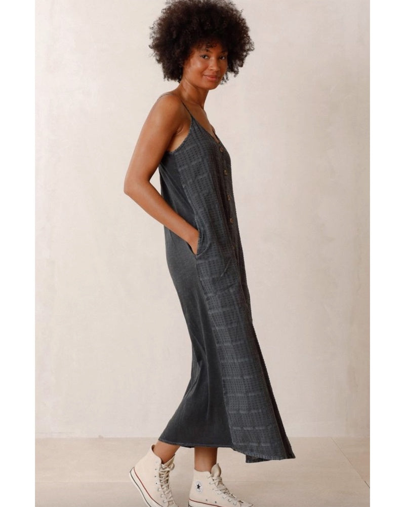 Indi and Cold Dress AD351 - Charcoal