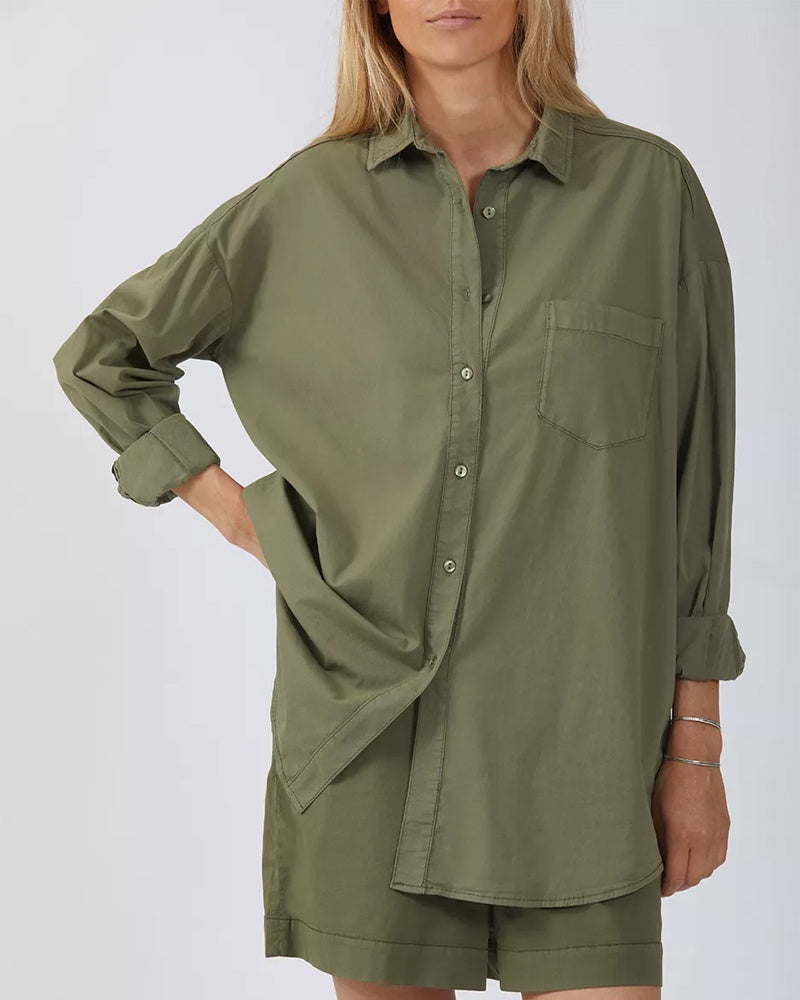 Reiko Firenze Shirt - Khaki