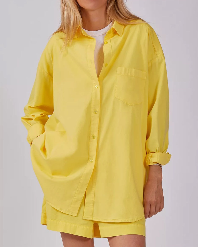 Reiko Firenze Shirt - Yellow