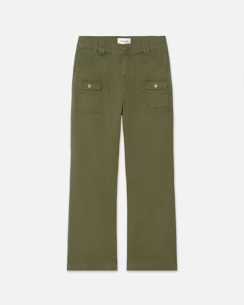 Frame Utility Pocket Pant Jeans - Winter Moss