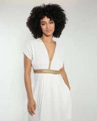 Nooki Layla Dress - Ecru