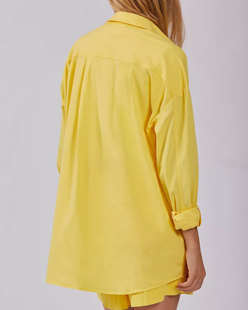 Reiko Firenze Shirt - Yellow