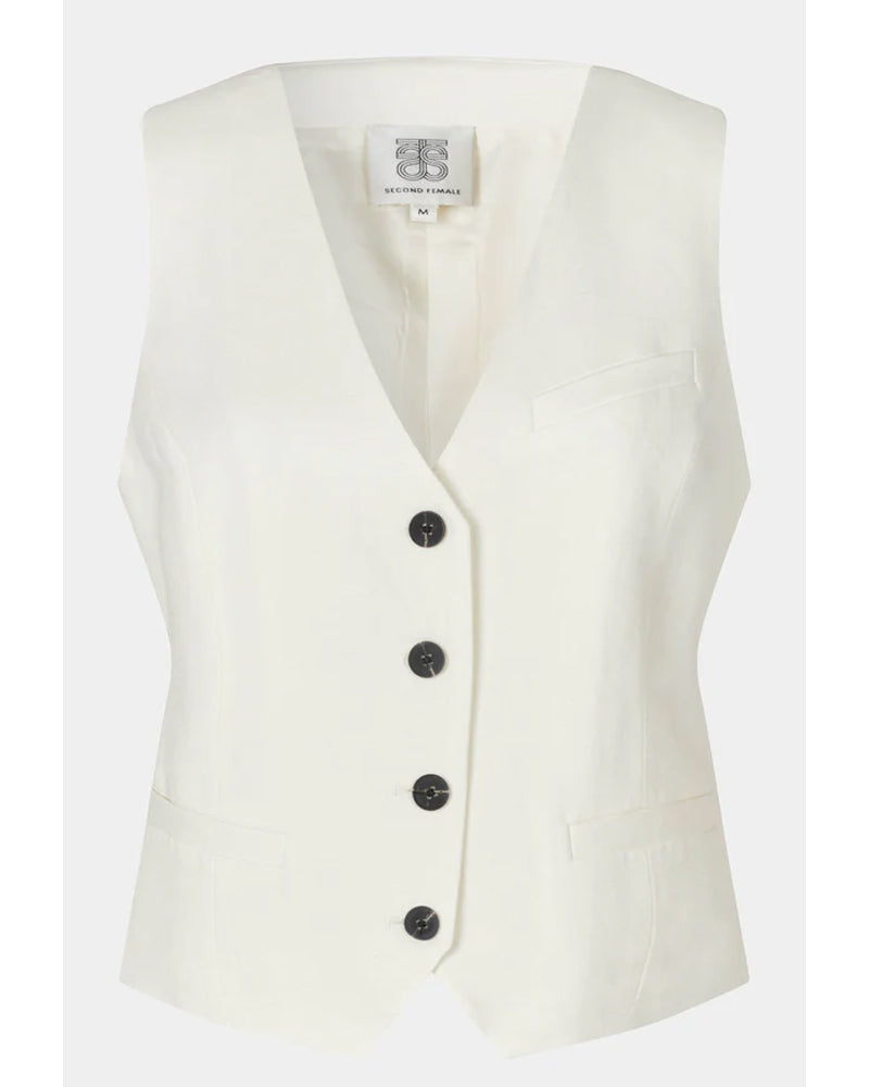 Second Female Lino Waistcoat
