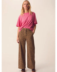 Des Petits Hauts Saga Trousers - Leopard