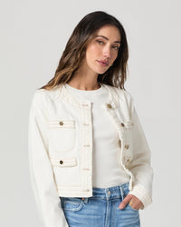 Paige Kiya Jacket - Toasted Ecru