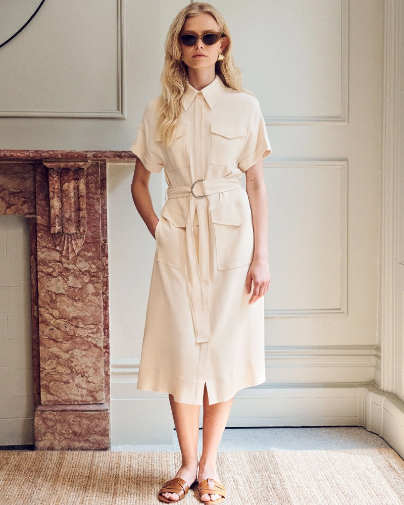 Vivere Emily Dress - Off White
