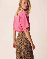 Des Petits Hauts Saga Trousers - Leopard