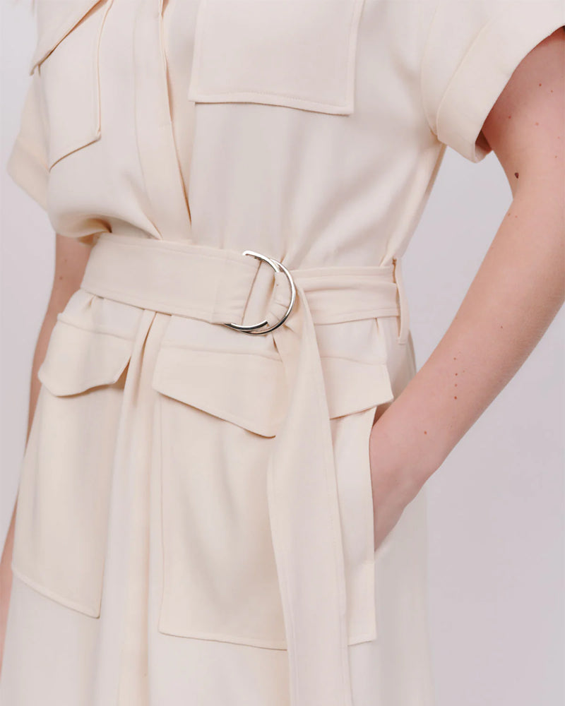 Vivere Emily Dress - Off White