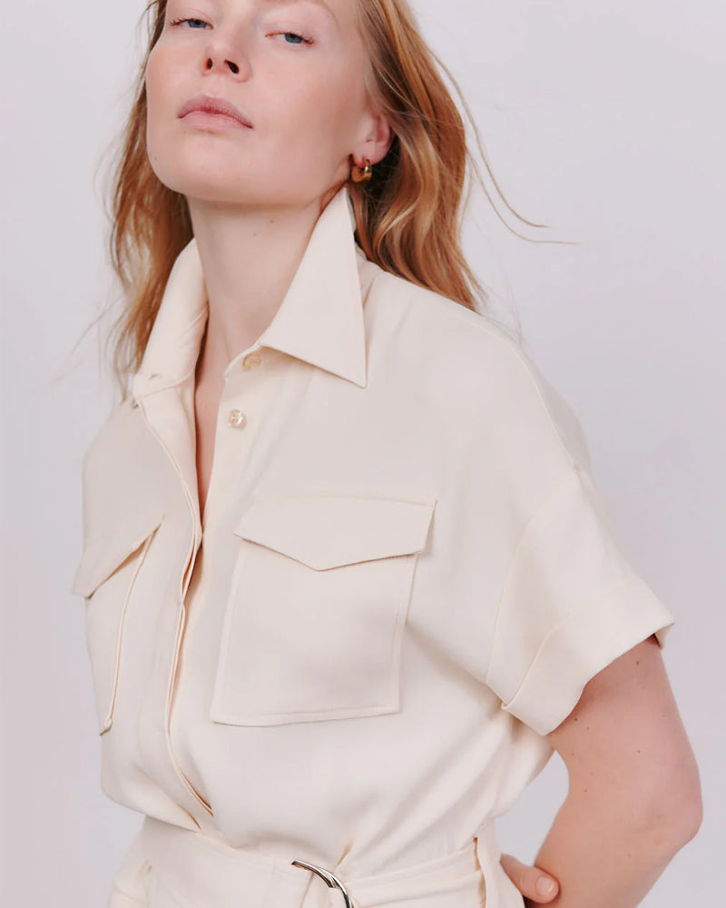 Vivere Emily Dress - Off White