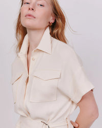 Vivere Emily Dress - Off White