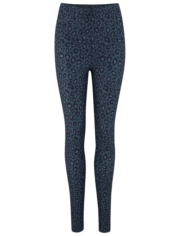 Universe of us navy leopard leggings are available to buy online from Damsel in Chiswick