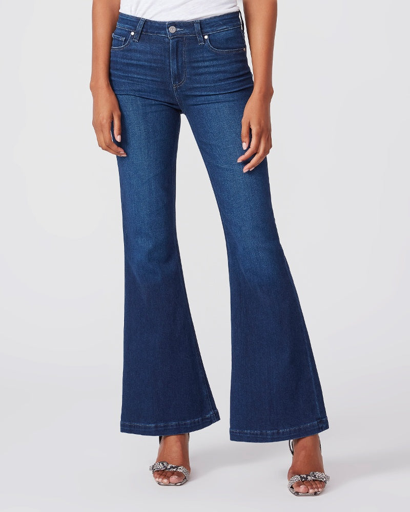 Paige Genevieve Flare Jeans - Model – Damsel Chiswick