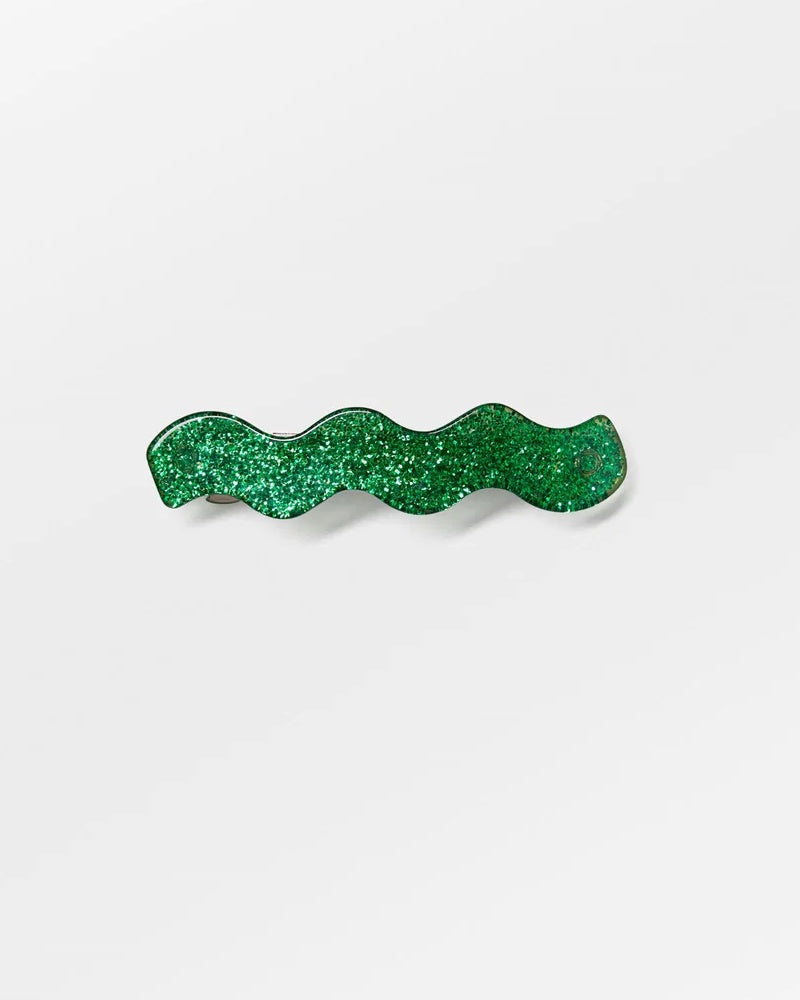 Becksondergaard Gliz Wave Hair Clip - Fern Green