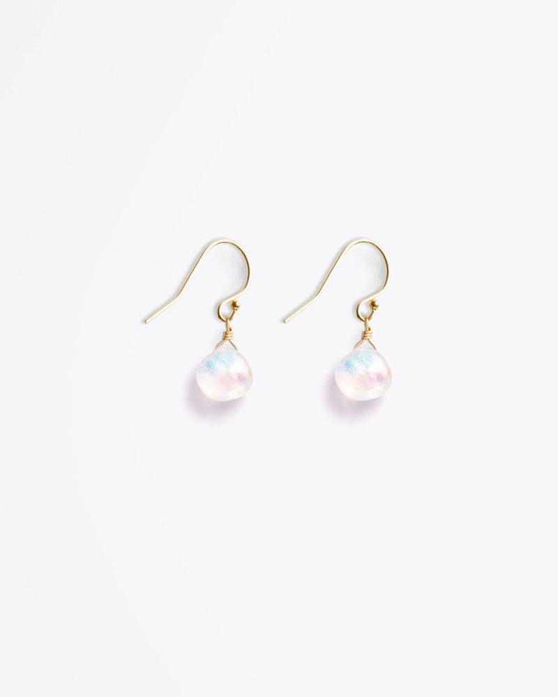 Wanderlustlife Isla Drop Earrings - Moonstone