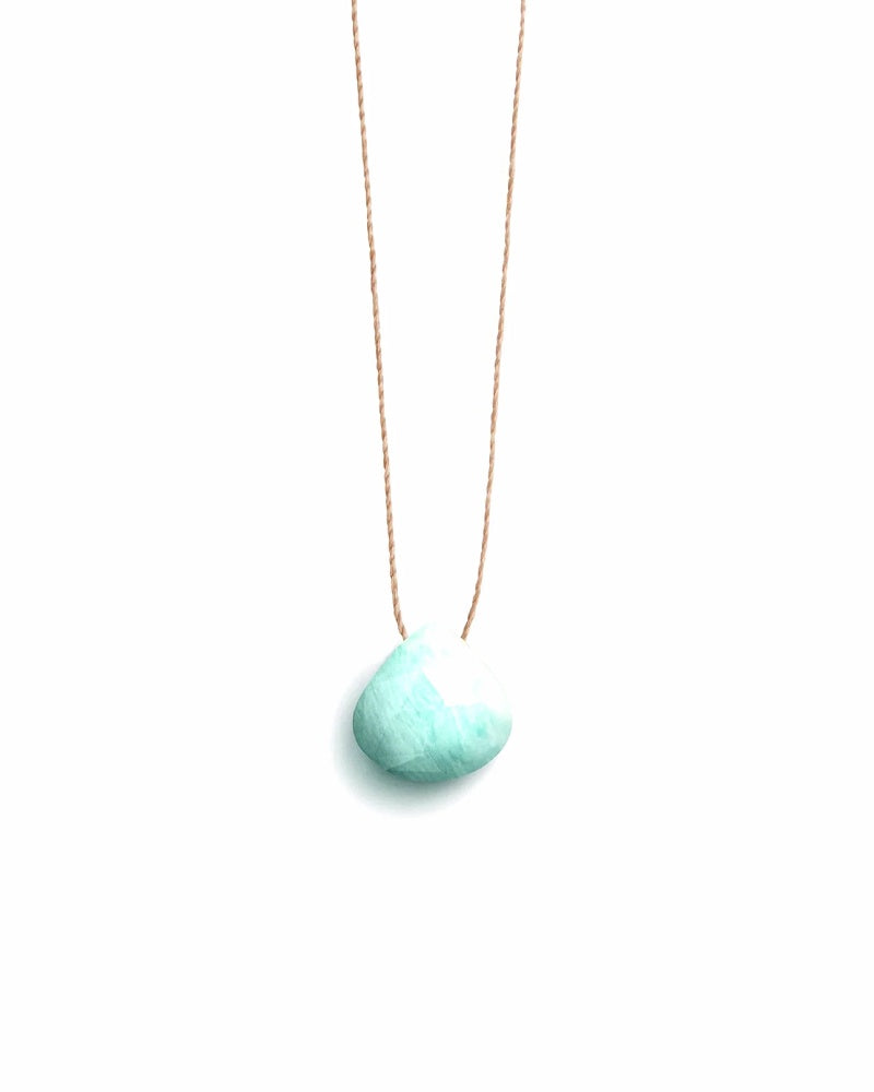 Wanderlustlife Fine Cord Necklace - Amazonite