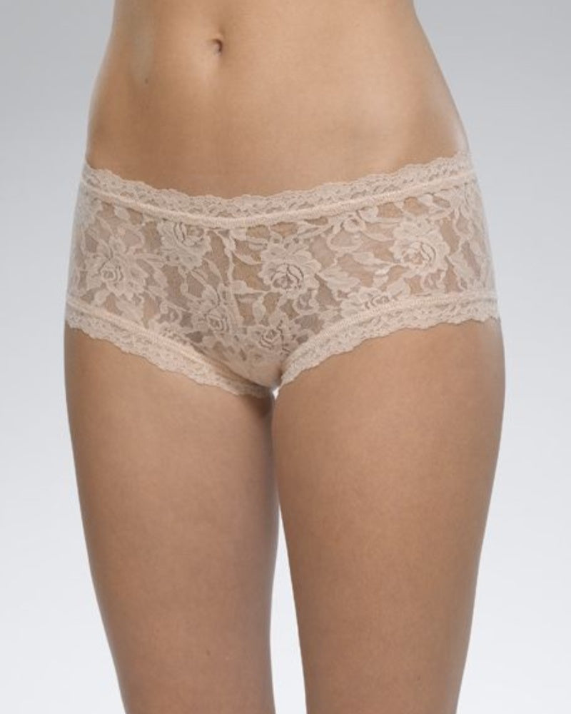 Hanky Panky Signature Lace Boyshorts - Chai