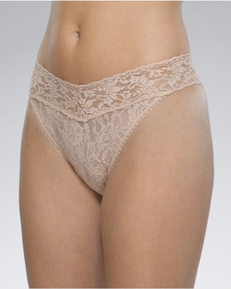 Hanky Panky Signature Lace Original Thong - Chai