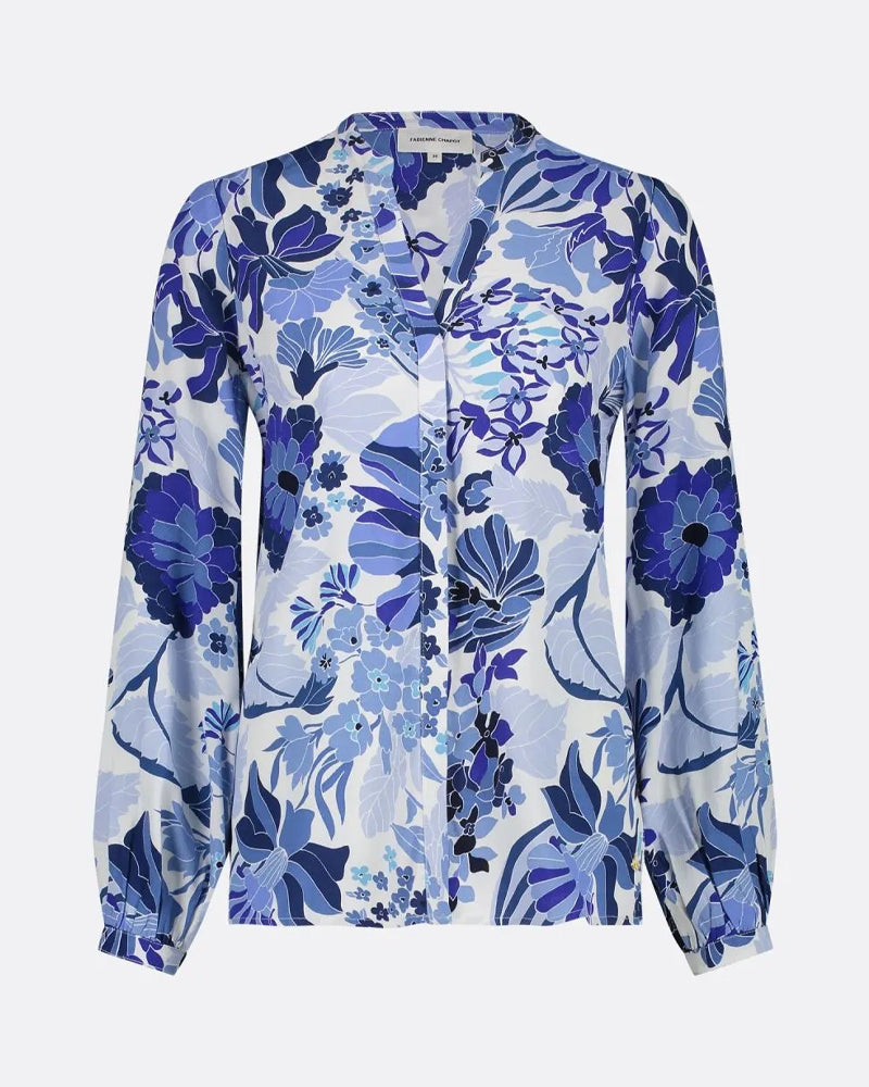 Fabienne Chapot Frida Blouse - Riad Blue