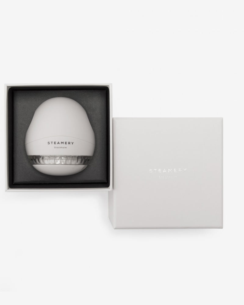 Steamery pilo shaver in grey is available to buy online from Damsel in Chiswick