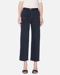 Frame Anchor Pants - Navy Raw Fray