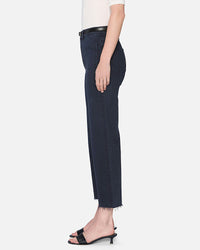 Frame Anchor Pants - Navy Raw Fray