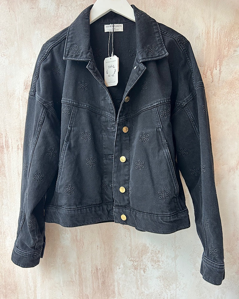 Des Petits Hauts Lova Jacket - Washed Black