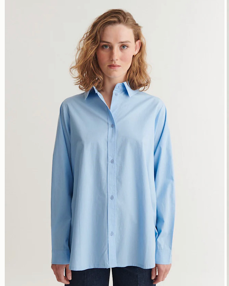 Basic Apparel Silje Shirt - Blue