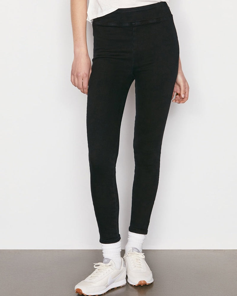 Frame The Jetset Skinny Jeans - Noir Coated