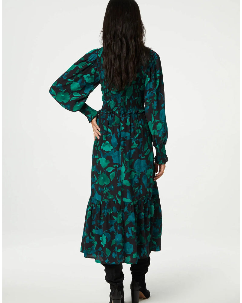 Fabienne Chapot Caro Dress - Teal/Green