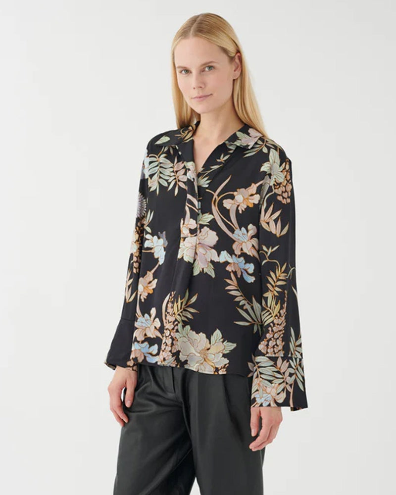 Kudibal Janet Blouse - Mimosa Black