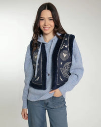 Nooki Freebird Gilet - Navy