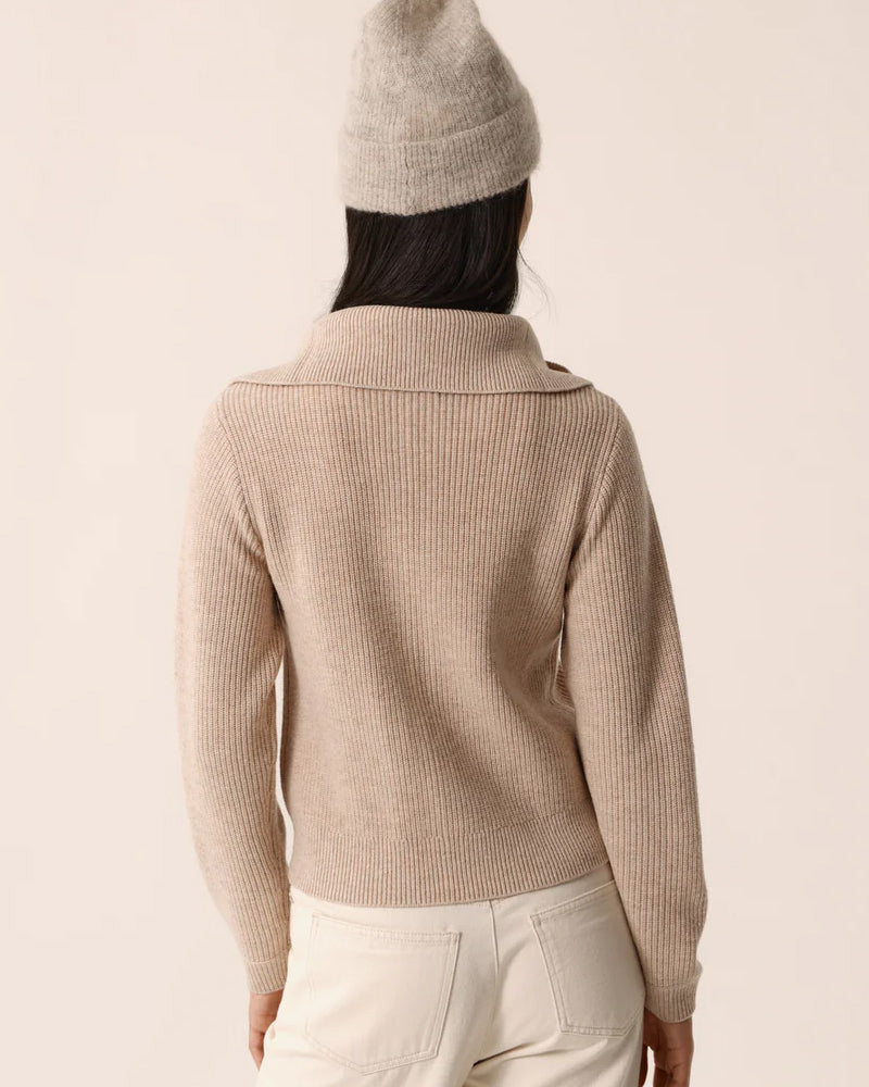 Des Petits Hauts Artichou Cardigan - Latte