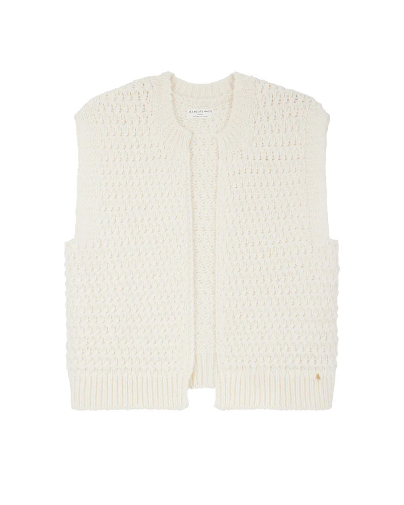 Des Petits Hauts Aster Cardigan - Cream