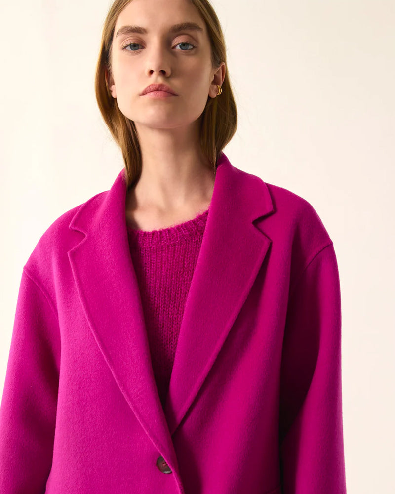 Des Petits Hauts Neron Coat - Pink