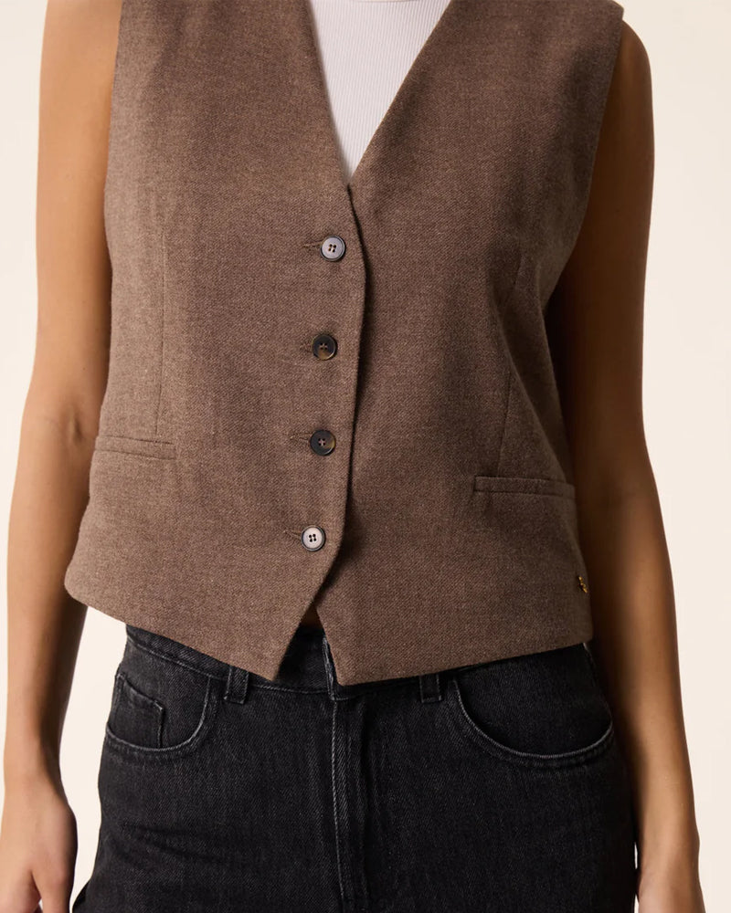 Des Petits Hauts Rosetta Vest - Marmotte