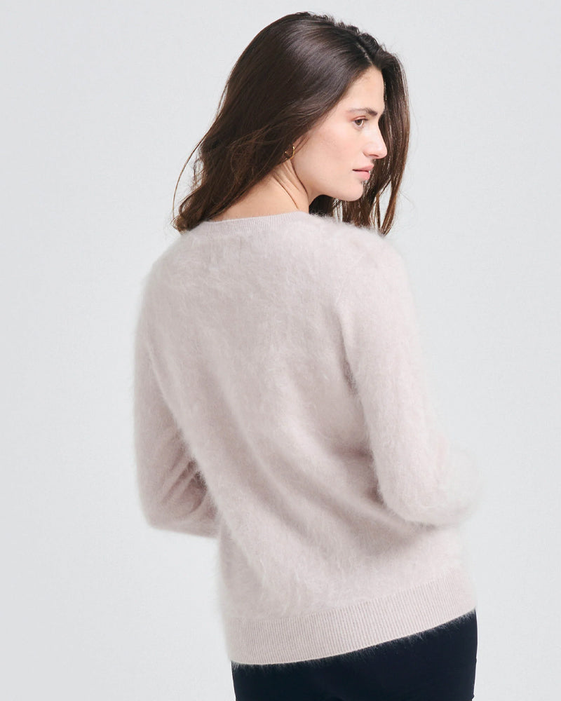 Jumper 1234 Brushed Crew Jumper - Tuile