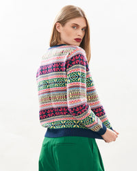 Jumper 1234 Multi Fairisle Crew Jumper