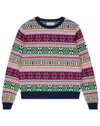 Jumper 1234 Multi Fairisle Crew Jumper