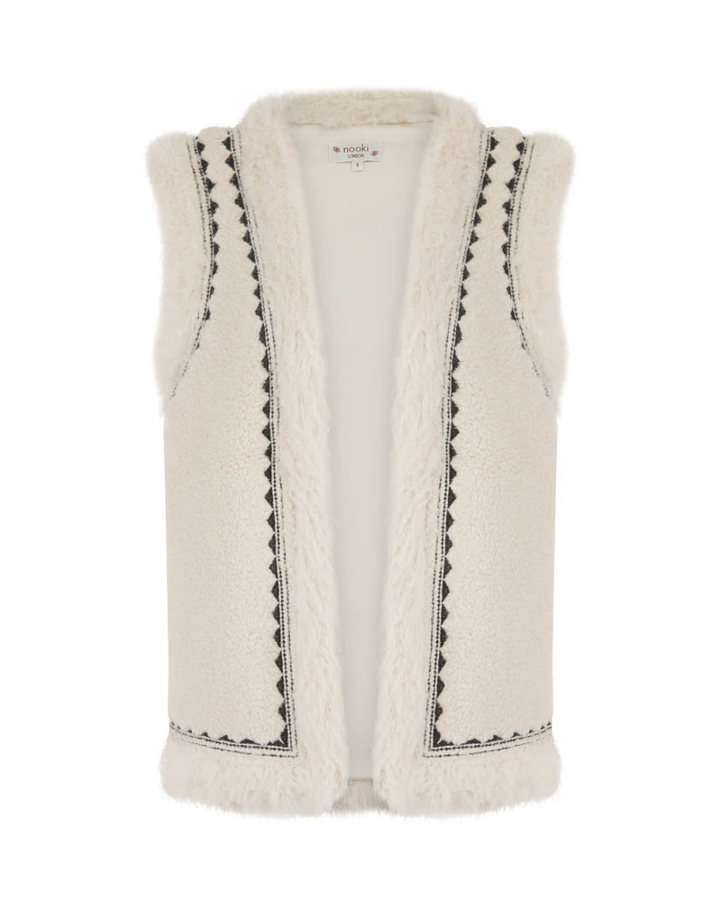 Nooki Dannika Gilet - Cream