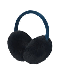 Nooki Edie Faux Fur Earmuffs - Petrol