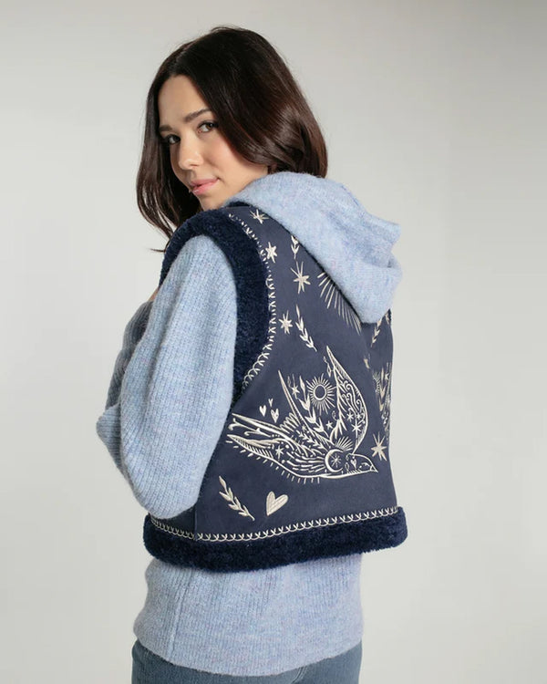 Nooki Freebird Gilet - Navy