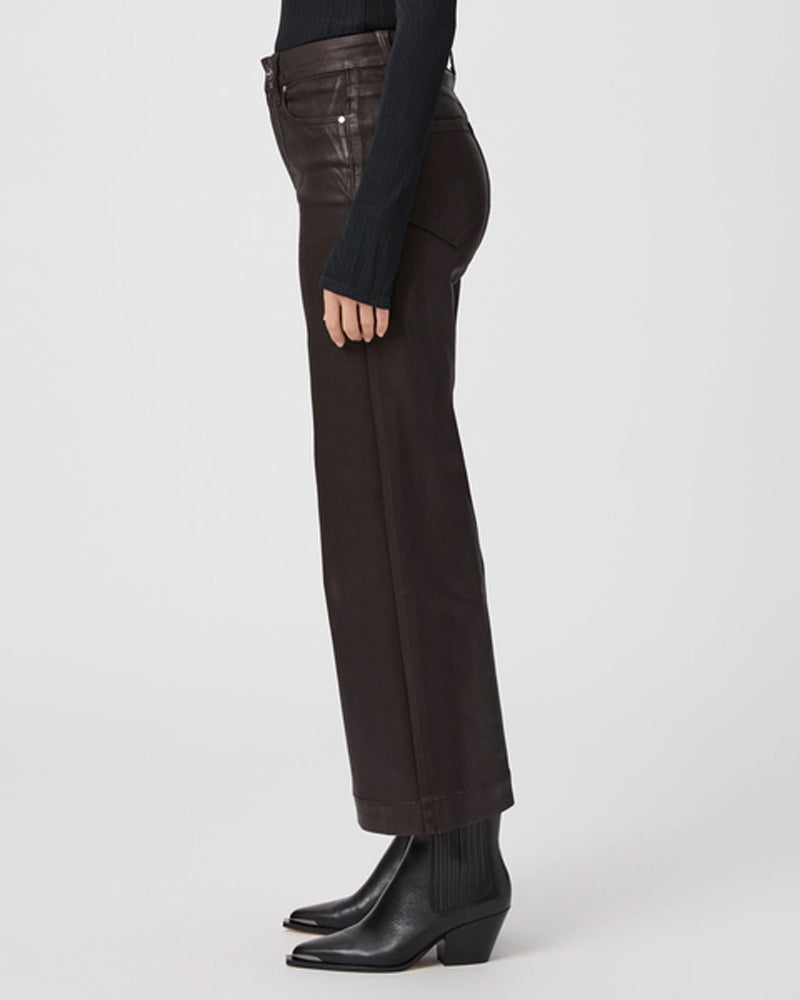 Paige Anessa Jeans - Chicory Coffee Luxe Coating