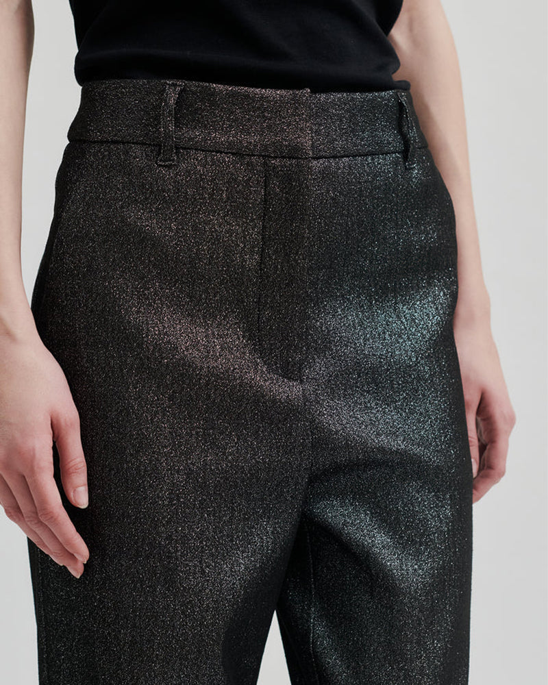 Second Female Rave Trousers - Black/Silver