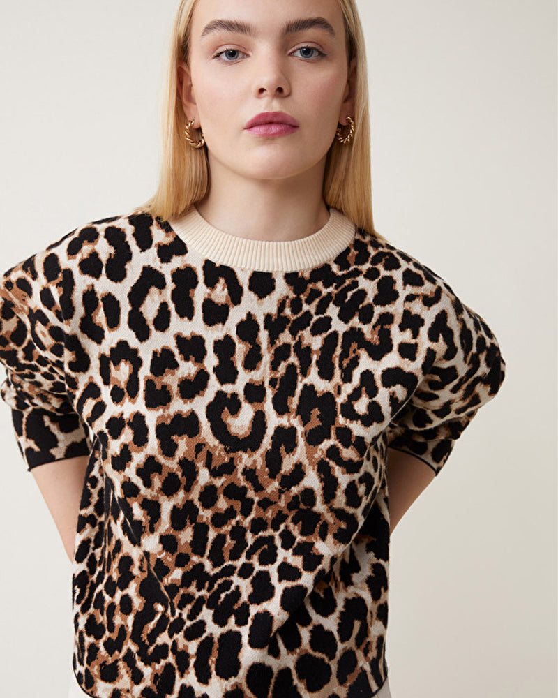 Suncoo Paleo Jumper - Leopard