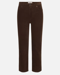 Frame Le Sleek Straight Corduroy Jeans - Chocolate