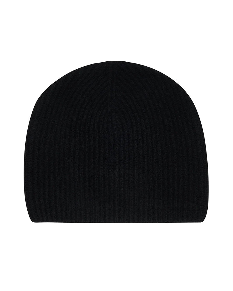 Jumper 1234 Rib Beanie Hat - Black