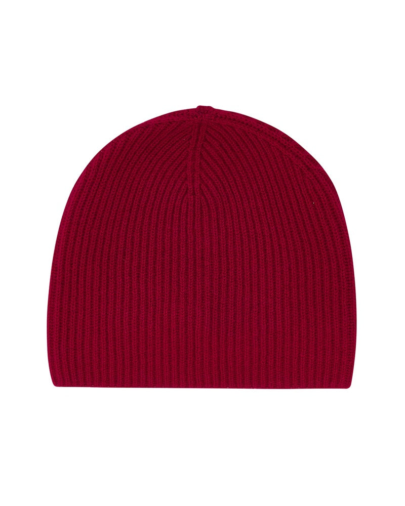 Jumper 1234 Rib Beanie Hat - Red