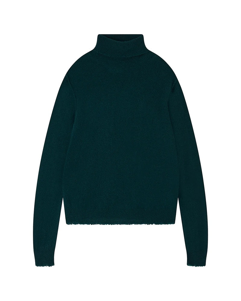 Jumper 1234 Distressed Roll Neck Jumper - Sacramento