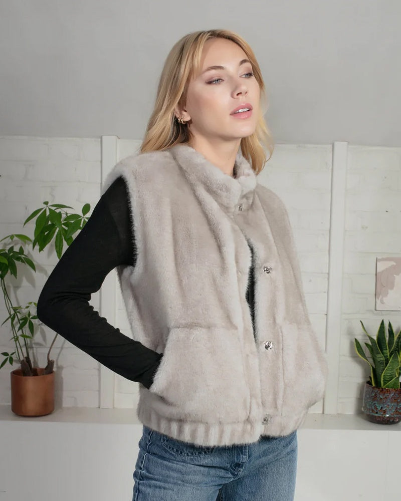 Nooki Isla Gilet - Grey